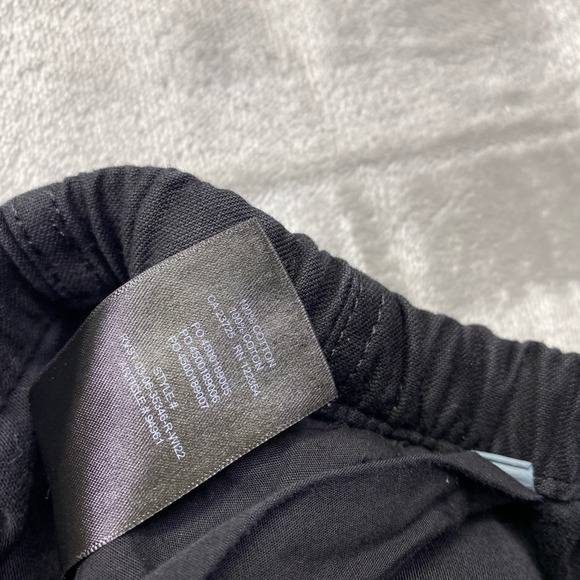 Tna Black Cargo Jogger Pants Drawstring Waist Cargo Pockets Elastic Cuffs XS - Picture 7 of 9